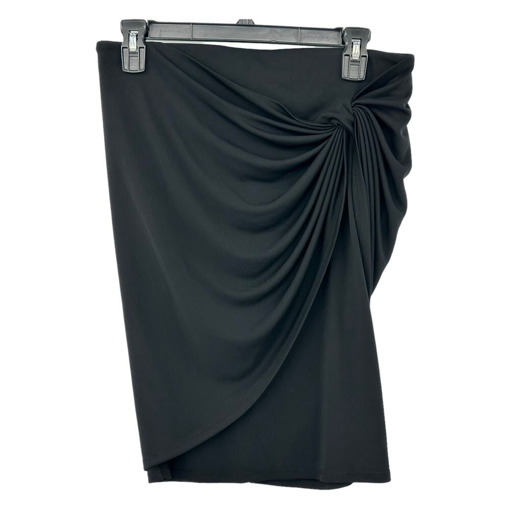 Robert Rodriguez Skirt Womens Small Black Lily Twist Front Pencil Bandage Party